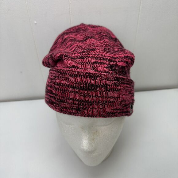 Victorias Secret PINK Beanie Hat Winter Cap Black Dog Knit - Picture 2 of 10